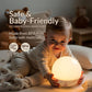 Egg Light for Nursery with Baby White Noise Machine – Wireless Nursery Lamp with 22 Sounds & Bluetooth
