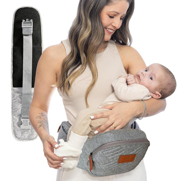 Adjustable Ergonomic Baby Carrier – Newborn to Toddler – Plus-Size & Travel Friendly