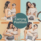 Adjustable Ergonomic Baby Carrier – Newborn to Toddler – Plus-Size & Travel Friendly