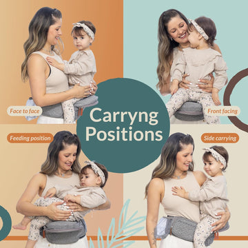 Adjustable Ergonomic Baby Carrier – Newborn to Toddler – Plus-Size & Travel Friendly