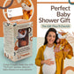 Baby Lovey Security Blanket – Soft Plush Animal with Pacifier Holder (Fawn Minky Dot)